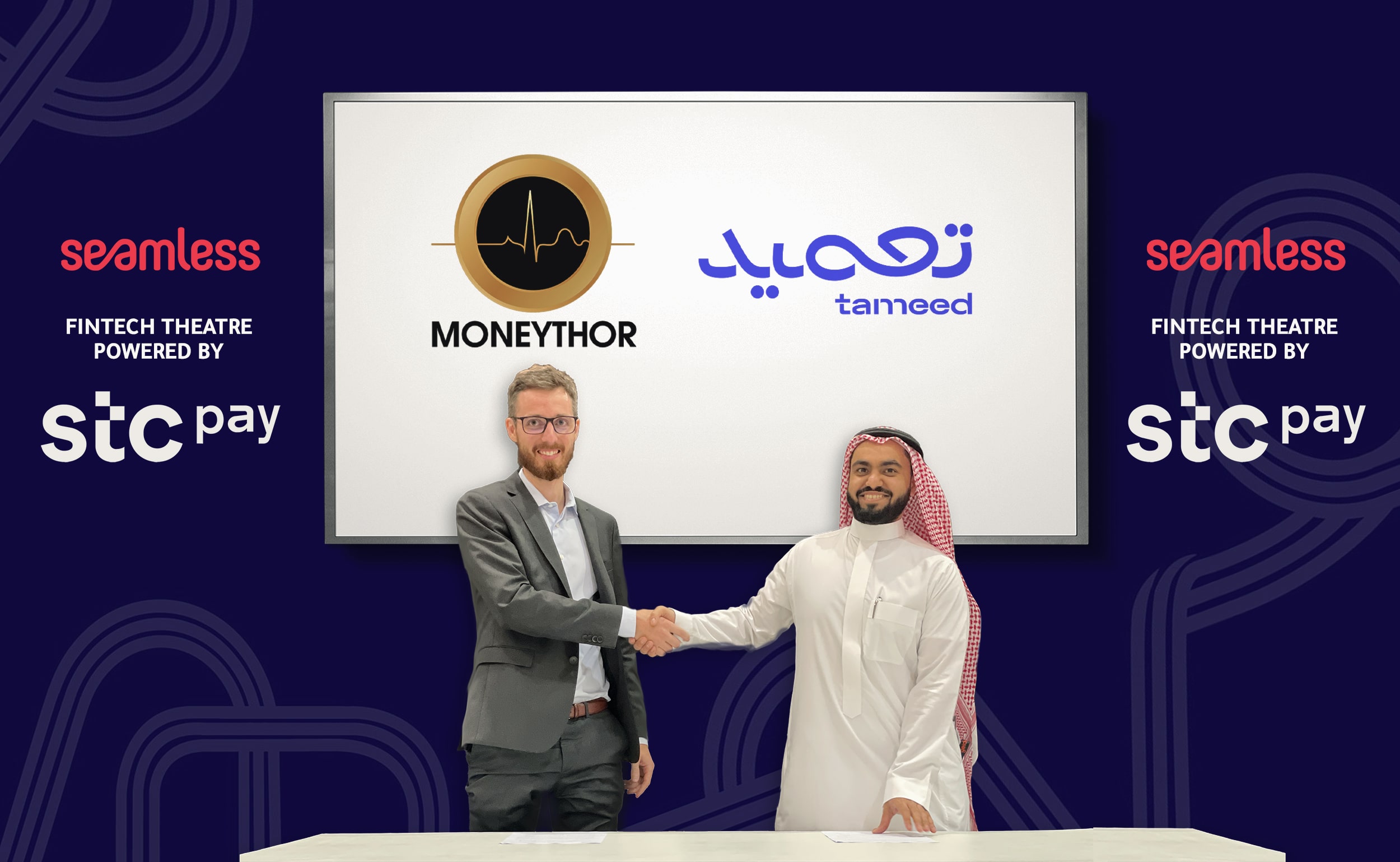 Ta2meed and Moneythor signing ceremony